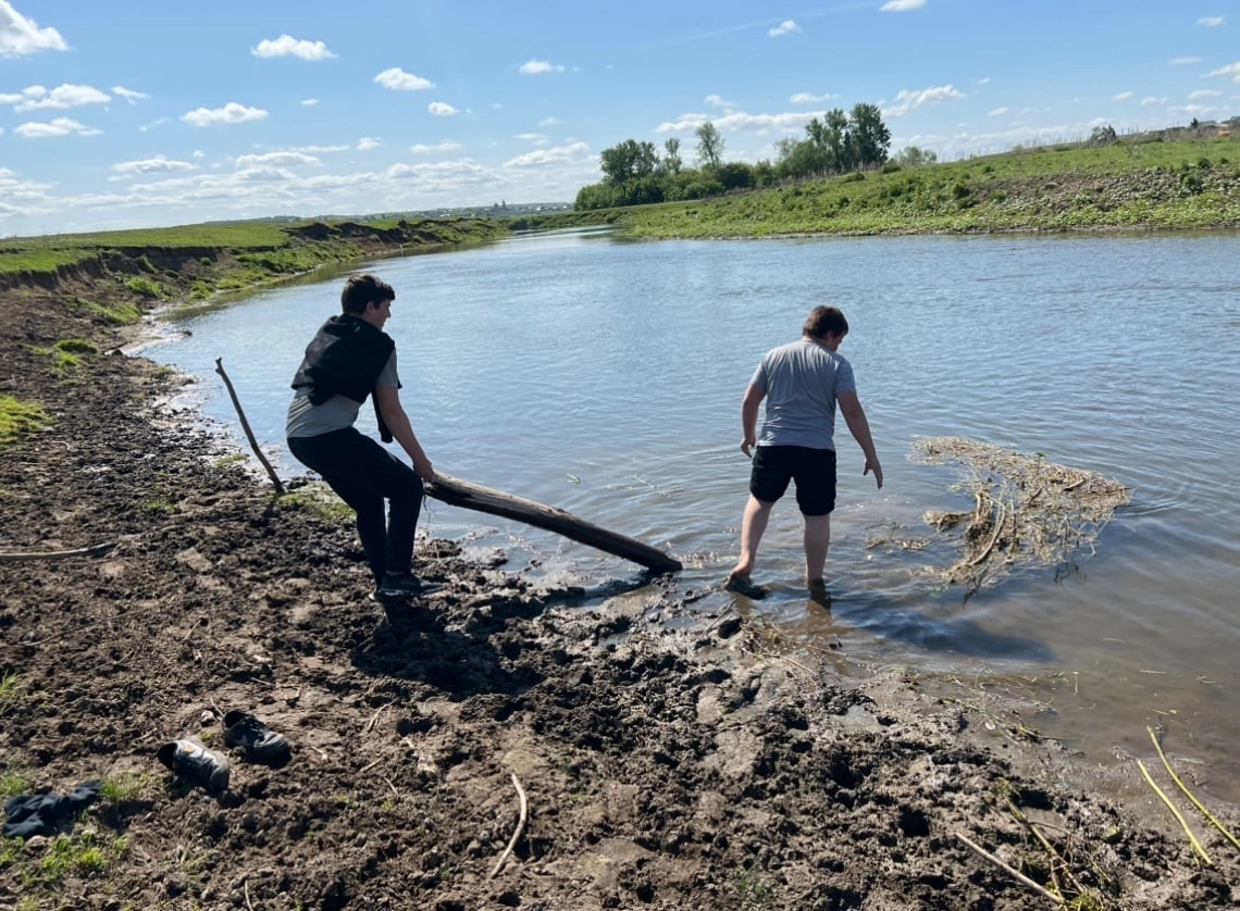 Выход реки